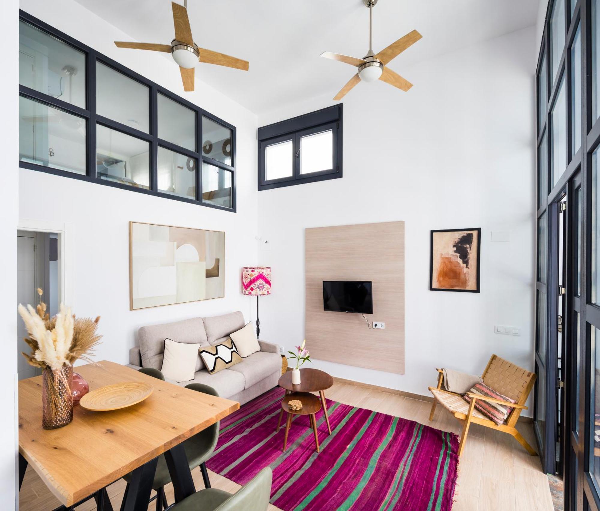 Apartamento New Charming Duplex With Private Patio Sevilla