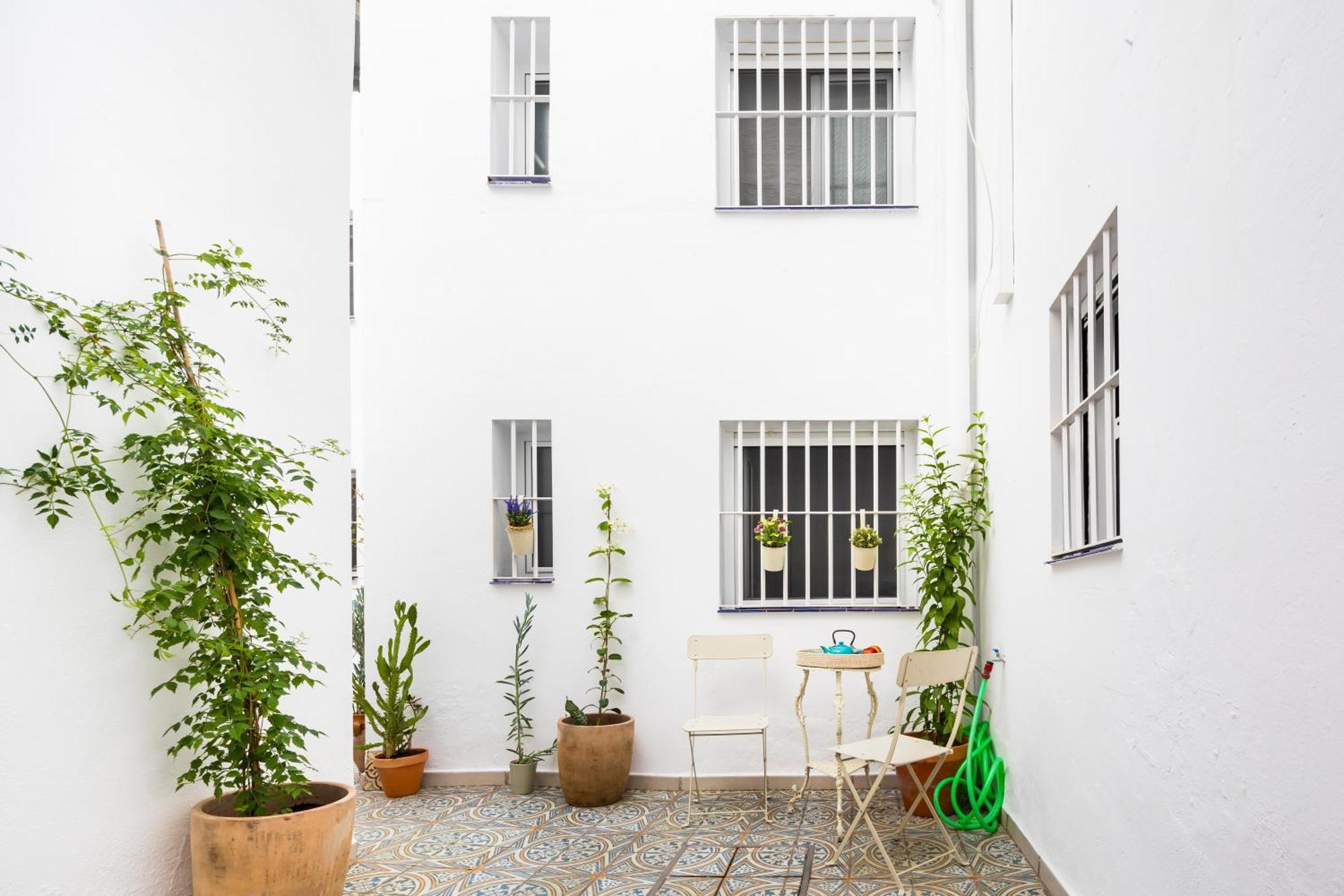 Apartamento New Charming Duplex With Private Patio Sevilla